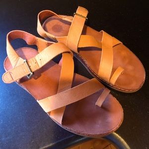 Chaco leather sandals in size 8.
